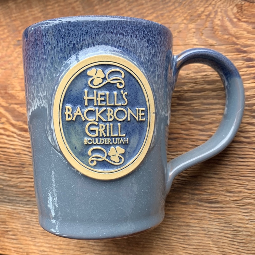 Hell’s Backbone Grill [boulder, utah] - Coffee/Tea Mug by DeneenPottery.com